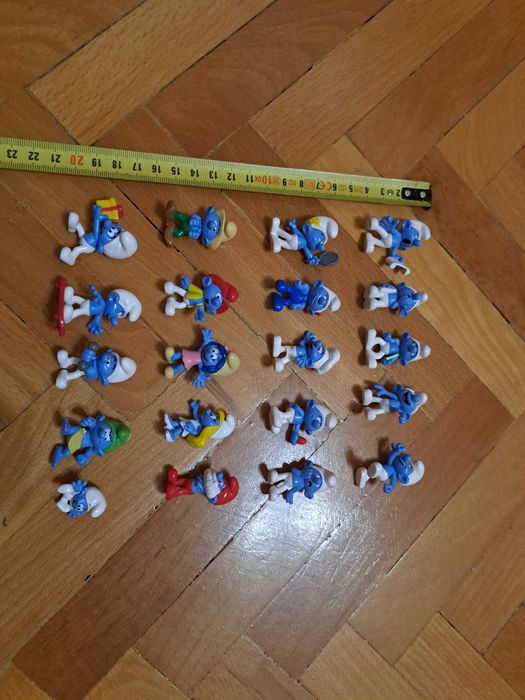 Lot 20 de figurine strumfi
