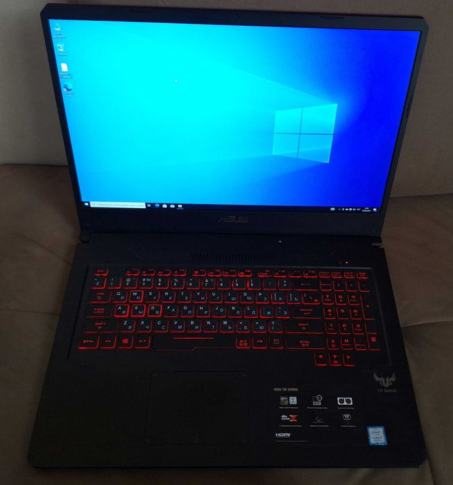 Asus FX705G (intel-i7-8750H), LCD17,3.  1 TB ноутбук продаётся