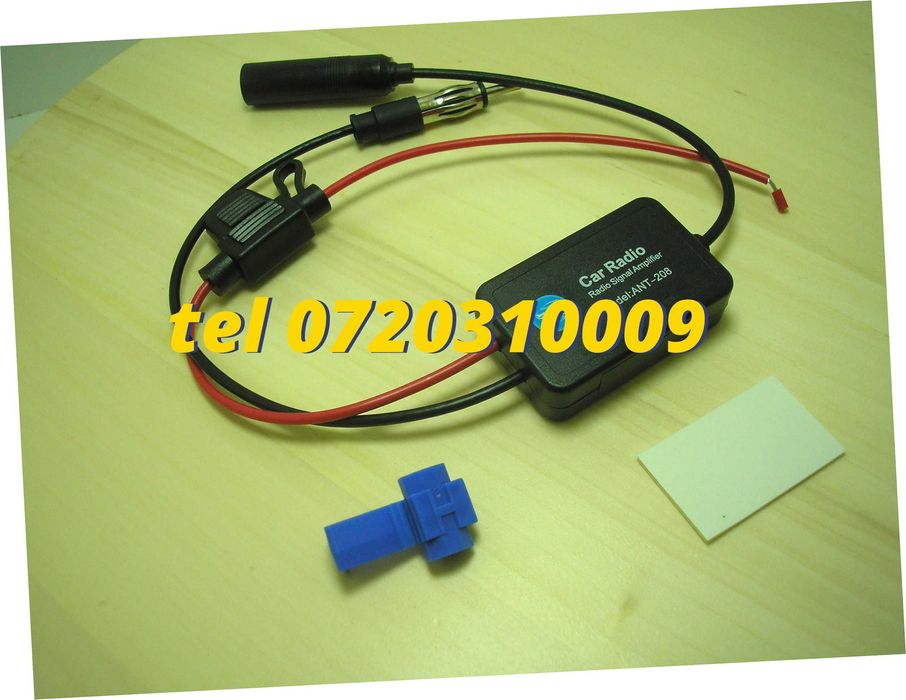 Amplificator Semnal Antena Radio Fm Am Cu Mufa Universala Pentru Navi