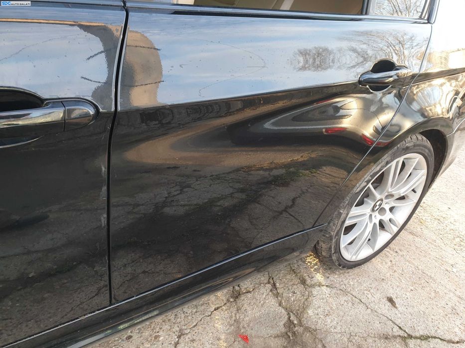 Usa Usi Portiera Portiere Stanga Spate Dezechipata BMW Seria 3 E90 Berlina Sedan 2004 - 2011 Culoare 475 Black Sapphire Metallic [K1186]