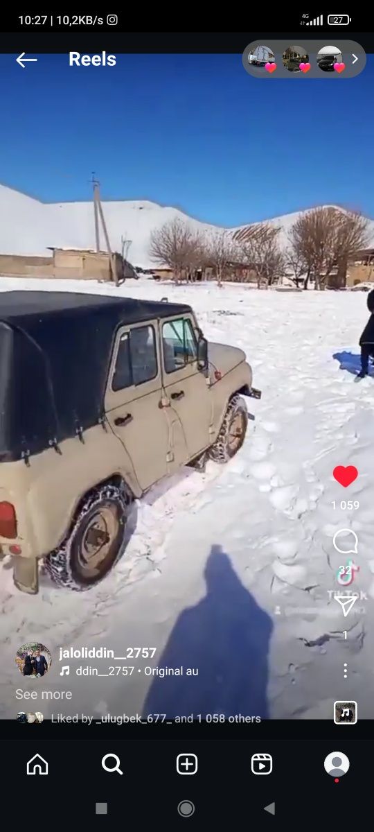 Yurib turgan moshina xech qayerda ishi yoq 4 tala balon tortadi
