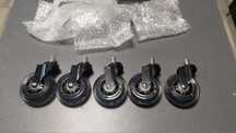 Set 5 roti silicon pentru scaun birou