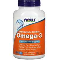 NOW Foods, Omega-3, 180 EPA /120 DHA, 200 Softgels