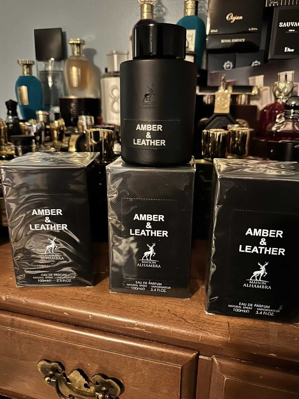Amber & Leather EDP 100 ml - МЪЖКИ аналог на TOM FORD/OMBRE LEATHER