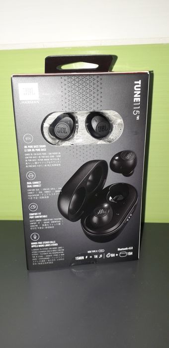Căști audio In Ear JBL Tune 115,negru