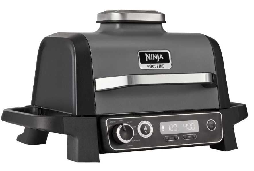 Gratar si afumator electric Ninja Woodfire, 2400w - cu Garantie