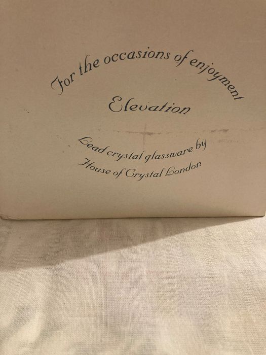 Кристални чаши за шери