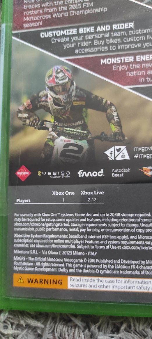 Transport 14 lei Joc/jocuri Mxgp 2 The Official Motocross  Xbox One