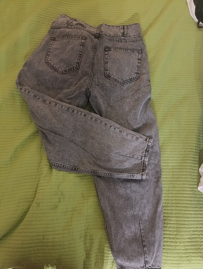 Широки дънки mom fit