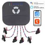 Programator Irigare Inteligent cu 6 Zone – Control WiFi Tuya Smart