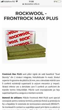 Vata fațada  10 cm RockWool Frontrock MAX plus