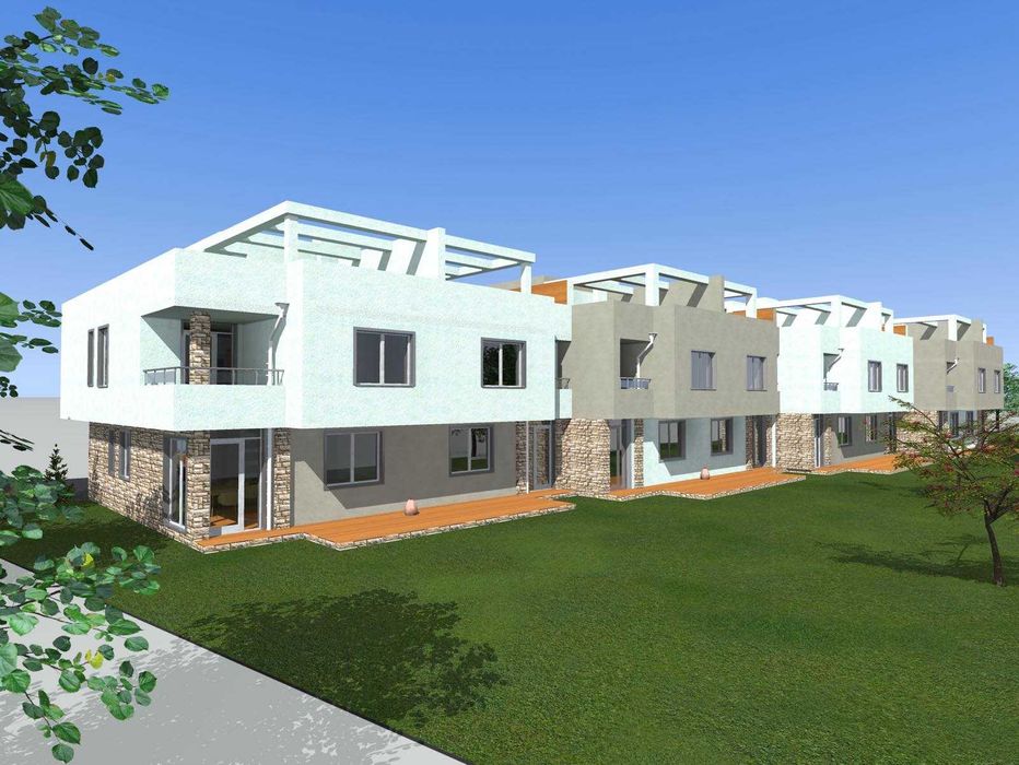 Двуетажна къща в село Златититрап