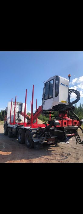 Forestier Man Tgs 33.500, macara Epsilon Q150L