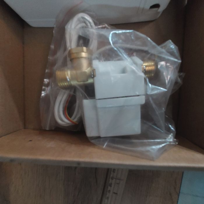 Электромагнитный клапан для солнечного воданагревателя. Solar waterhet