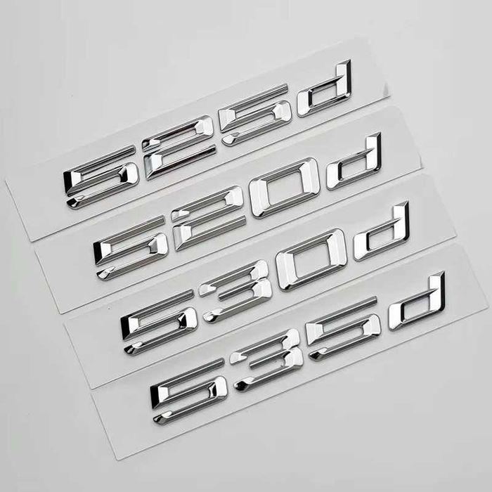 Embleme 530d 535d 540d 545d emblema spate BMW Sticker Stema Sigla Logo