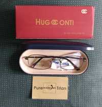 Продавам рамки за очила HUGOCONTI Pure TITAN