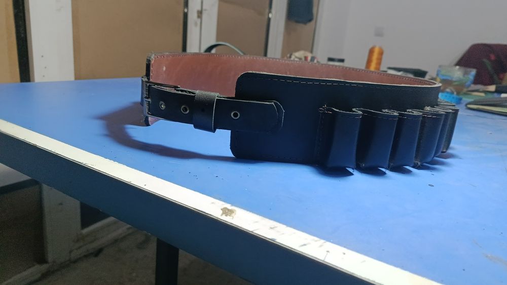 Патронташ из натуральной кожи