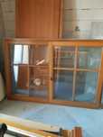 Taplarie lemn stratificat cu baghete si geam termopan