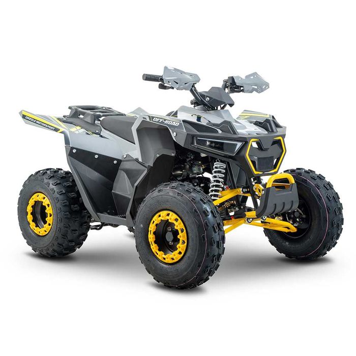 Atv 125cc Mini Rocket Panther 8" semi-automat 4T benzina gri