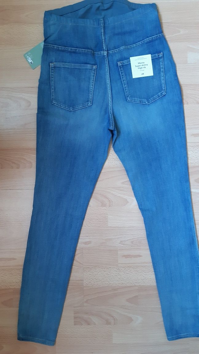 Нови дънки за бременни h&m, размер М