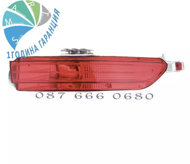 Vw Touareg Рефлектор задна броня светлоотразител тоуарег