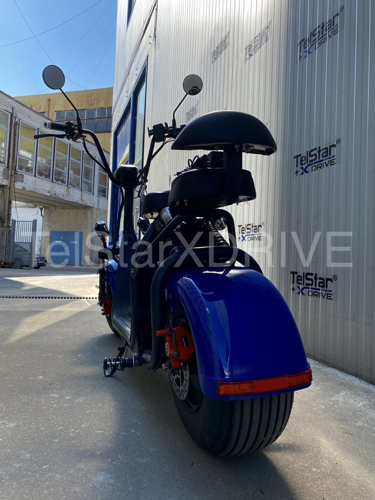 Електрически скутер BIG CITY HARLEY X7 ULTRA 1500W 60V 26Ah с LED