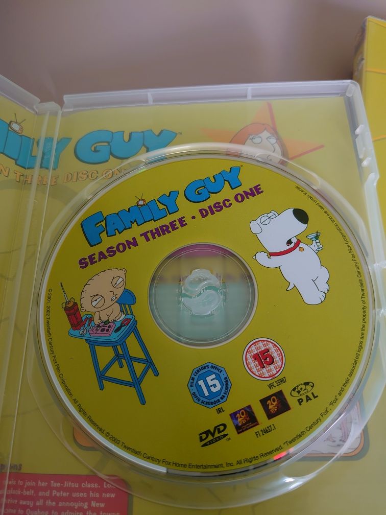 Set dvd " Family Guy", sezonul 3