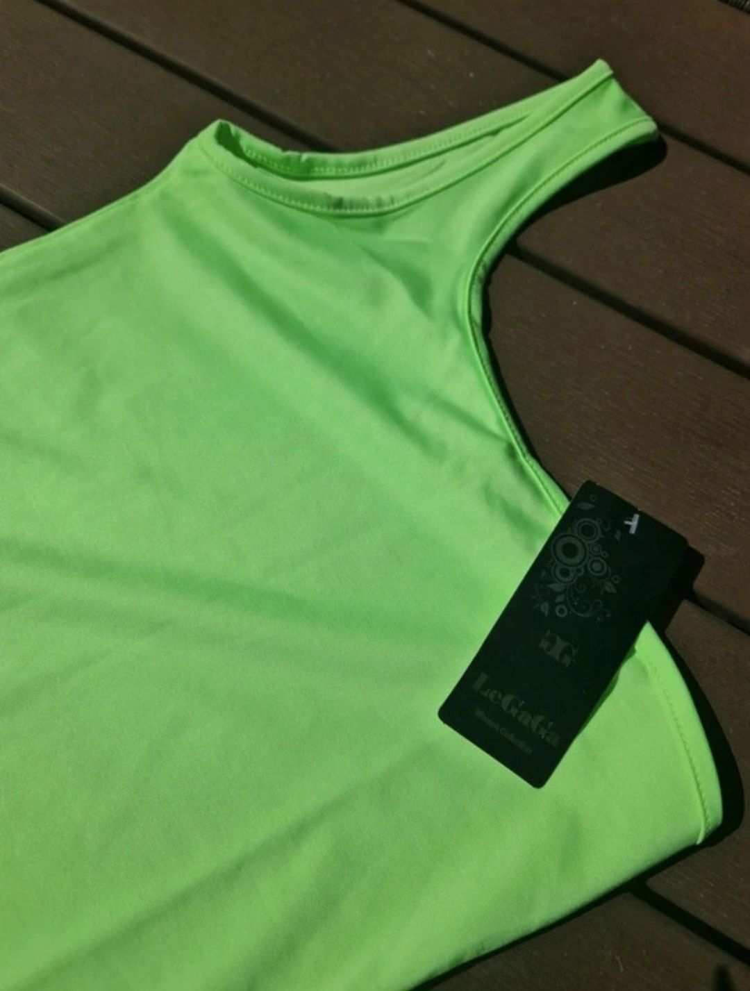 Body nou verde/ corai neon