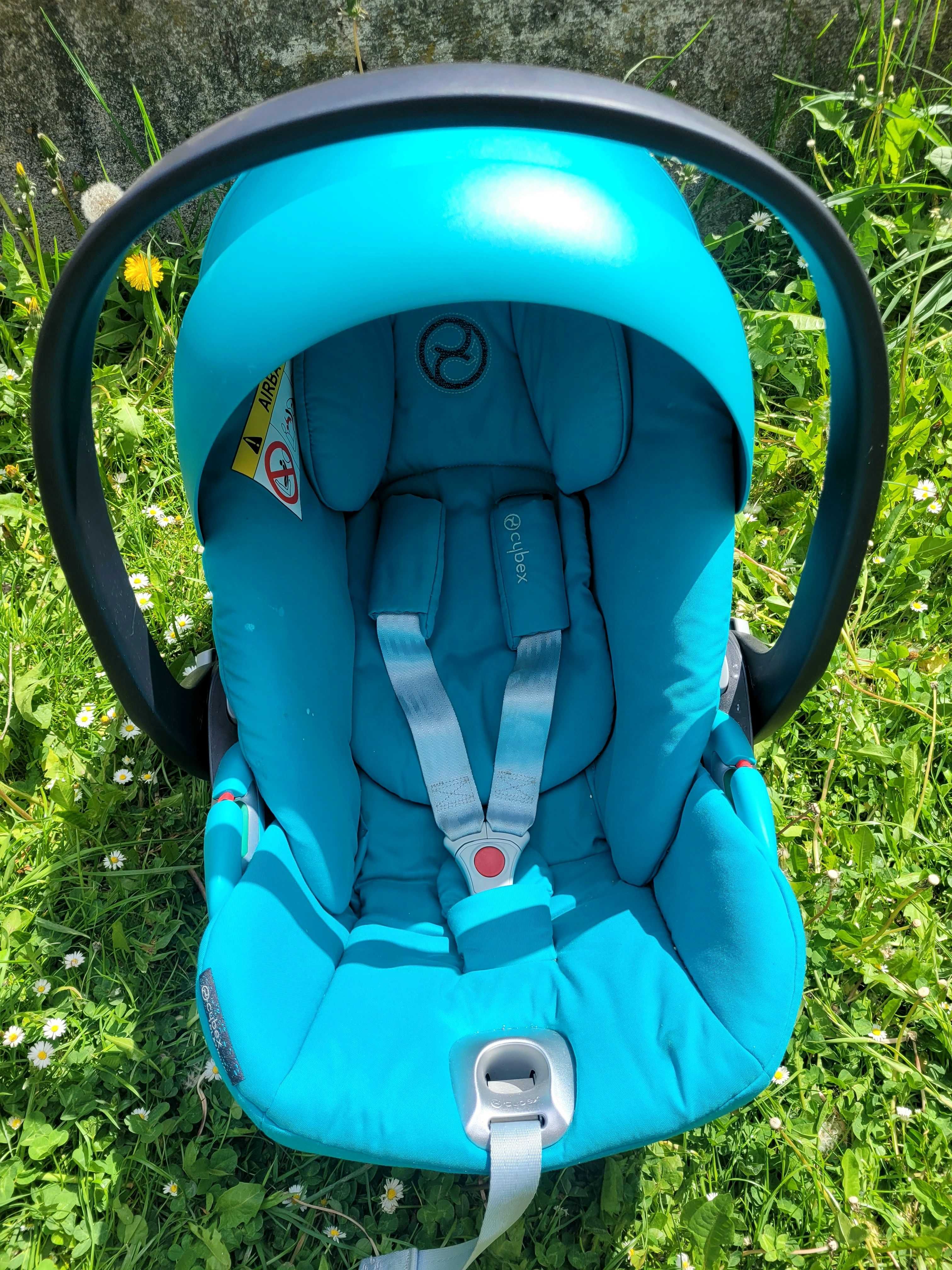 Scoica auto Cybex Platinum Cloud Z2 i-Size, 0-24 luni, River Blue