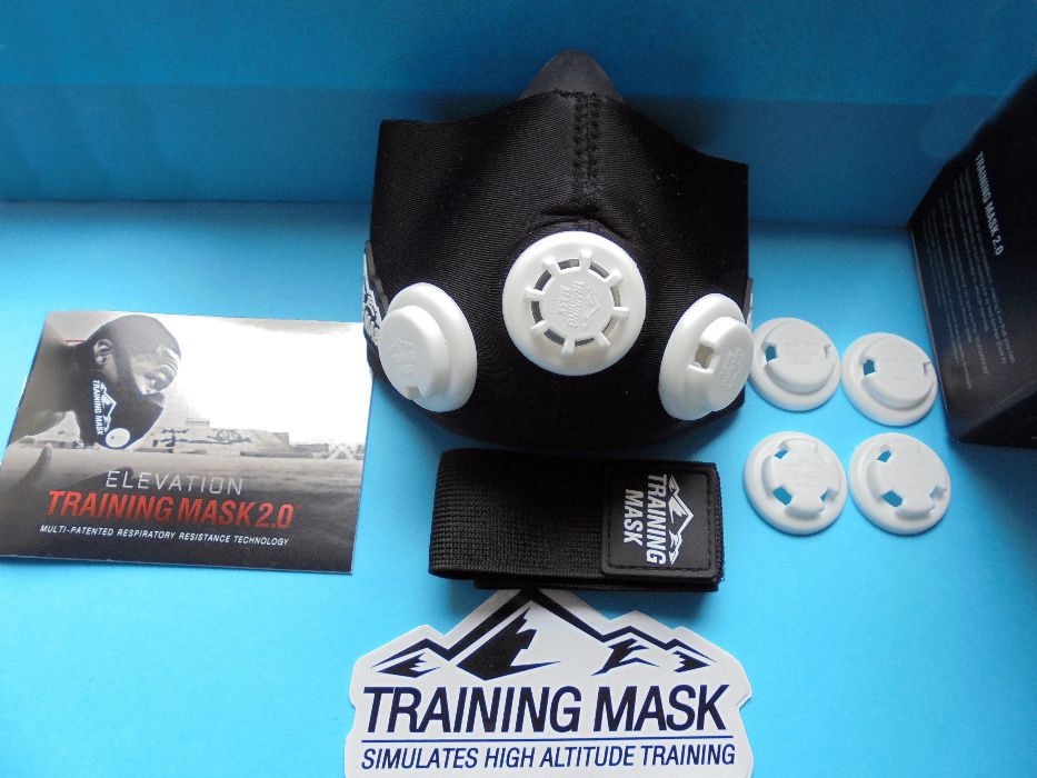 Elevation Training Mask 2.0(Masca Pentru Antrenament)–Negru