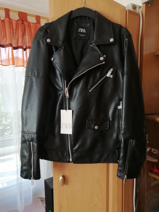 Кожено яке Zara ново- 89 лв.