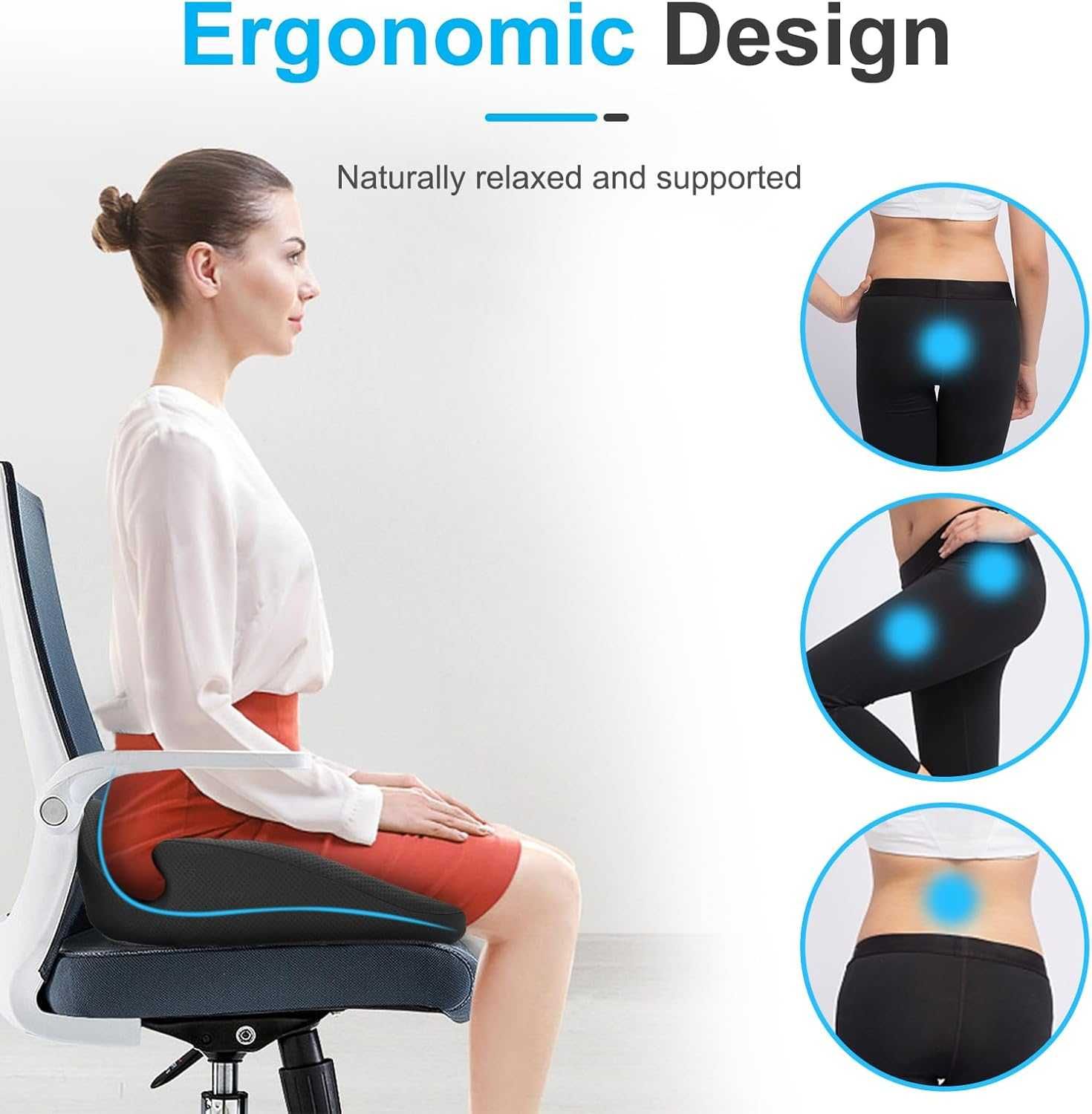 Ортопедична възглавница за сядане Ajiteogy Cushion Ергономична
