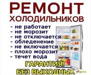 Ремонт холодильников !