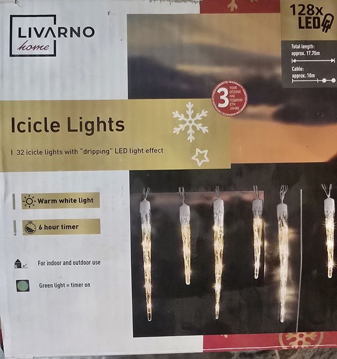 Livarno Home коледни LED светещи висулки