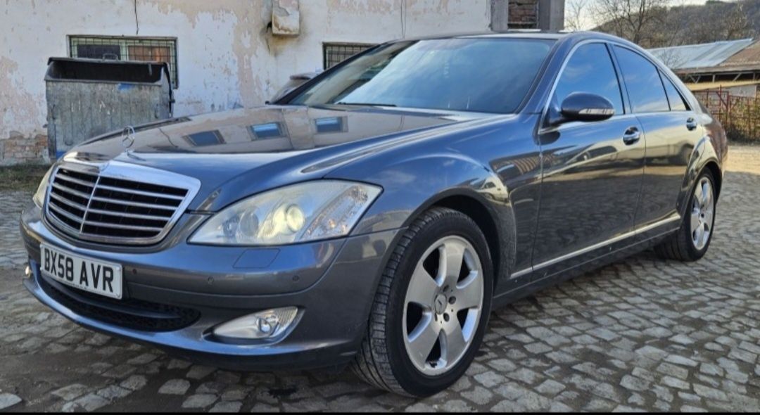 Mercedes w221 S320 На части