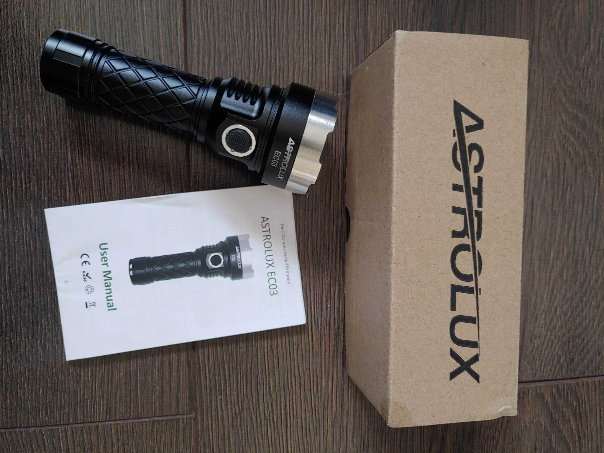 Lanterna cu 3 leduri Astrolux , 5700lm, usb type C