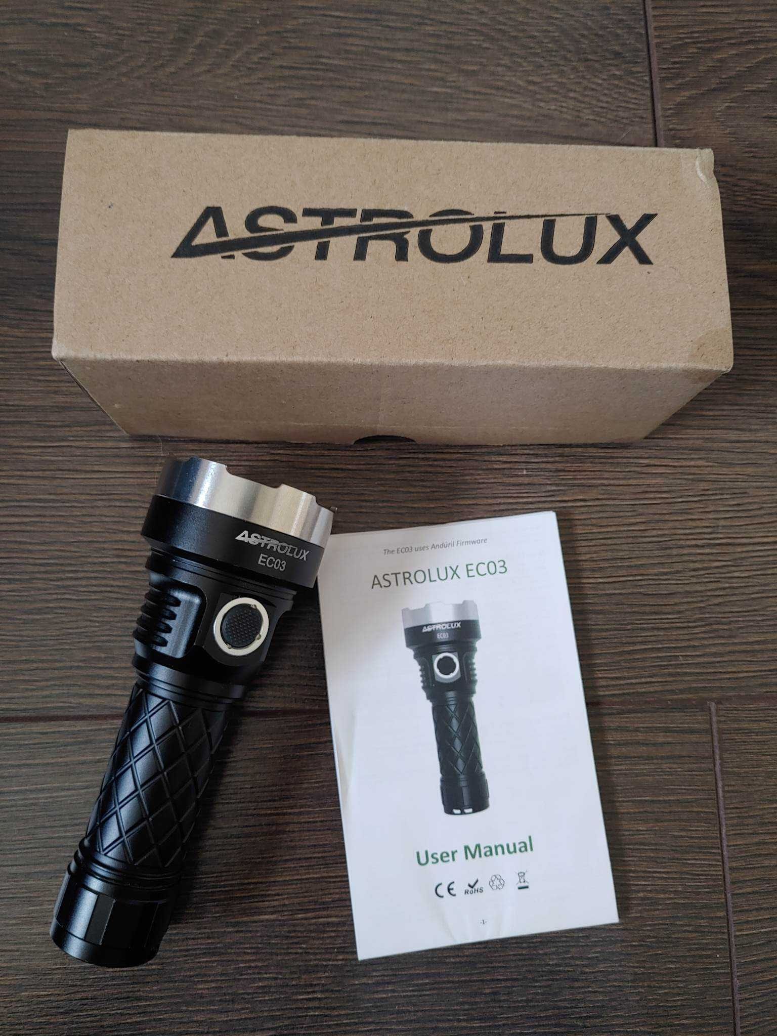 Lanterna cu 3 leduri Astrolux , 5700lm, usb type C