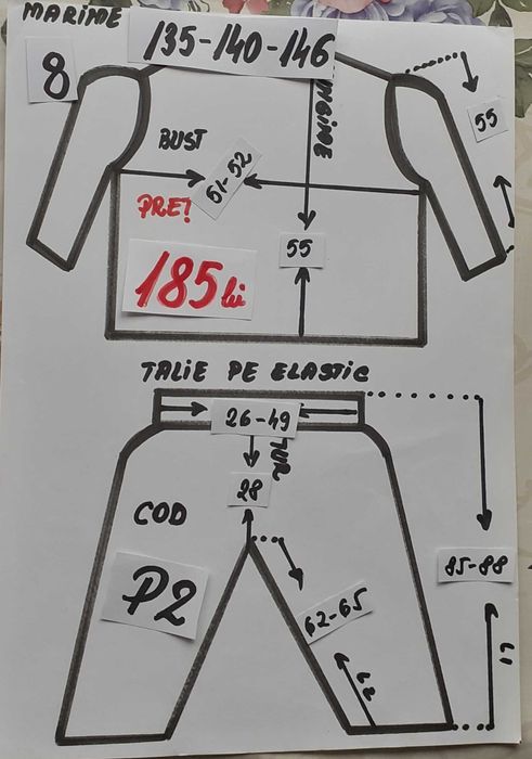 Costum Pitic pentru copii