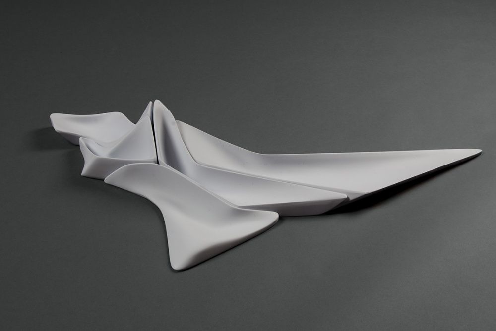 Alessi Zaha Hadid Design Niche alba numerotata rara sculptura arta