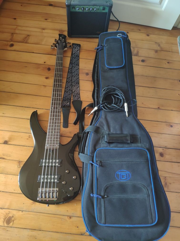 BASS Yamaha TRBX 305 + Комбо за ел. китара Stagg 10GA
