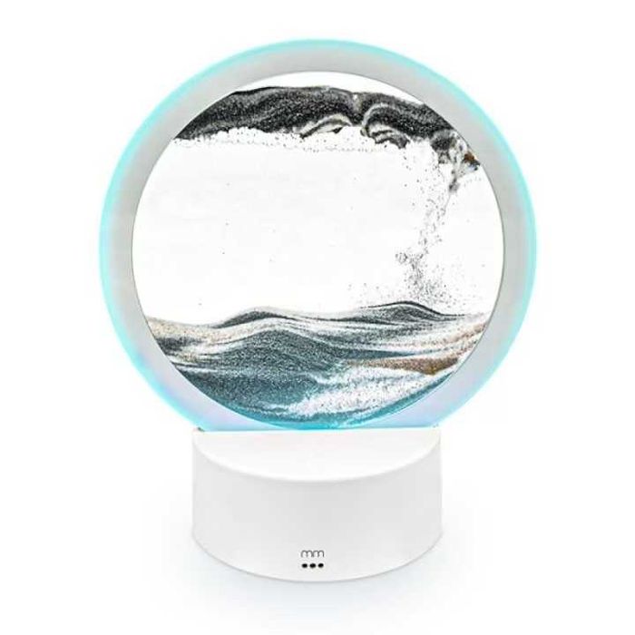 Lampa cu nisip colorat