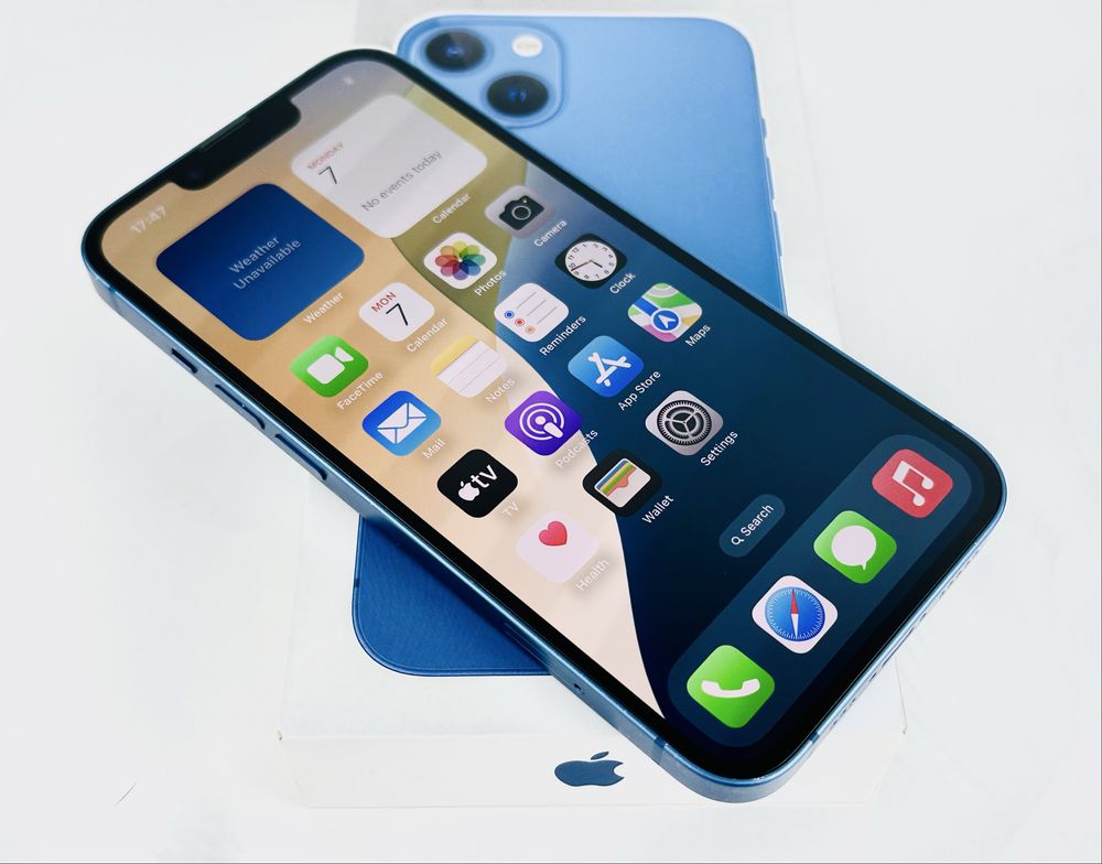 Apple iPhone 13 mini 128GB Blue 100% Батерия! Гаранция!