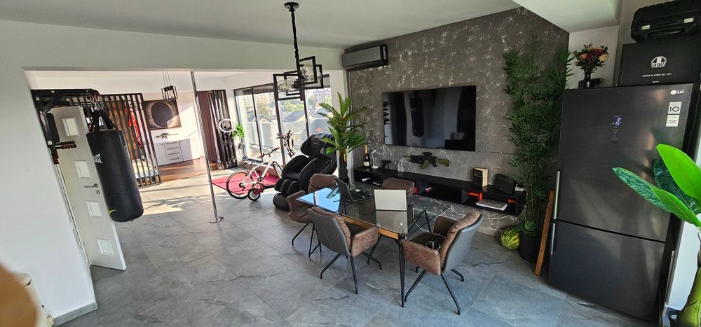 penthouse 110m2 full open space, 2 locuri parcare, Bragadiru IF