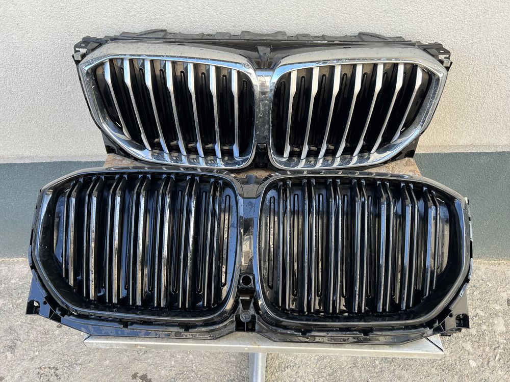 Grila clapete active hota BMW X5 G05 chrome black ORIGINALE
