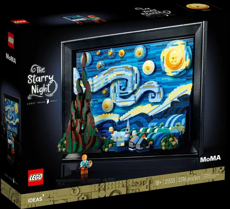 Lego Ideas 21333 - Vincent van Gogh - The Starry Night