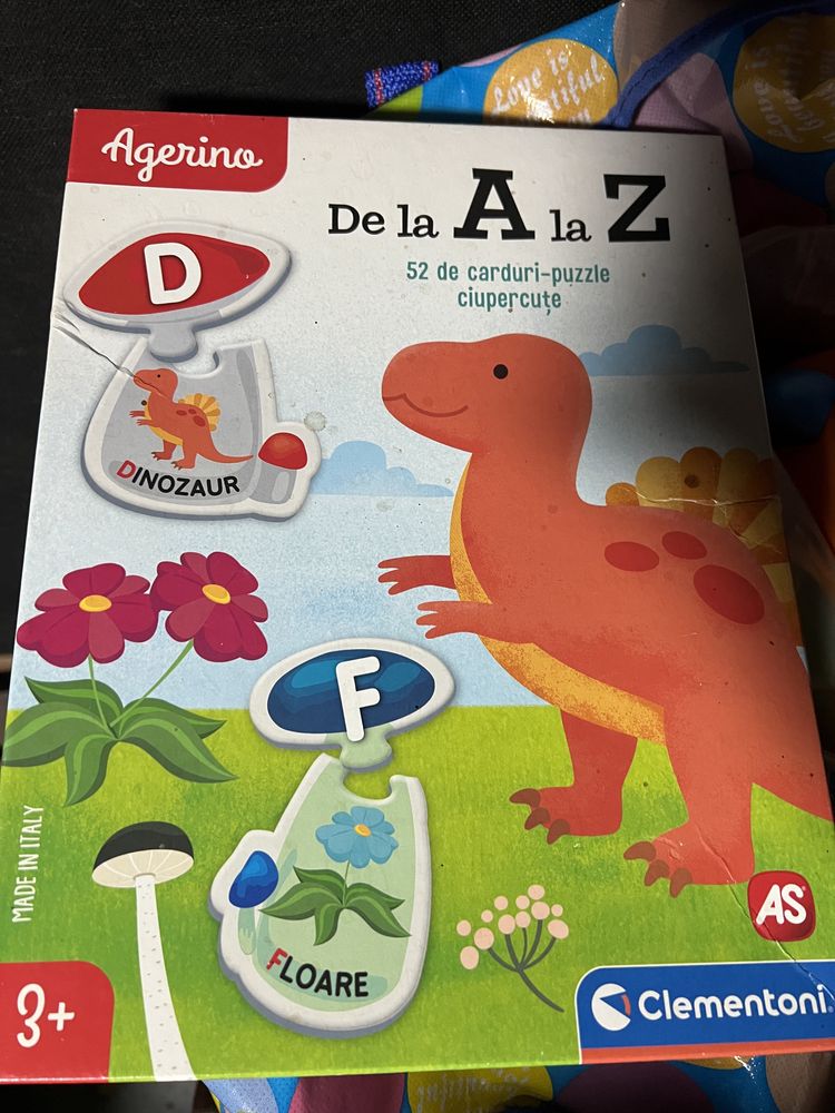 Parcare+4 mașinuțe+puzzle