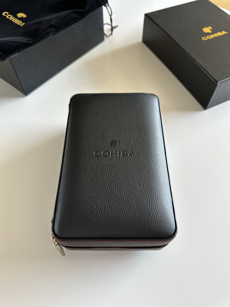 Кожен хумидор за пури Cohiba