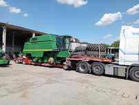 Transport agabaritic / special pentru combine agricole.