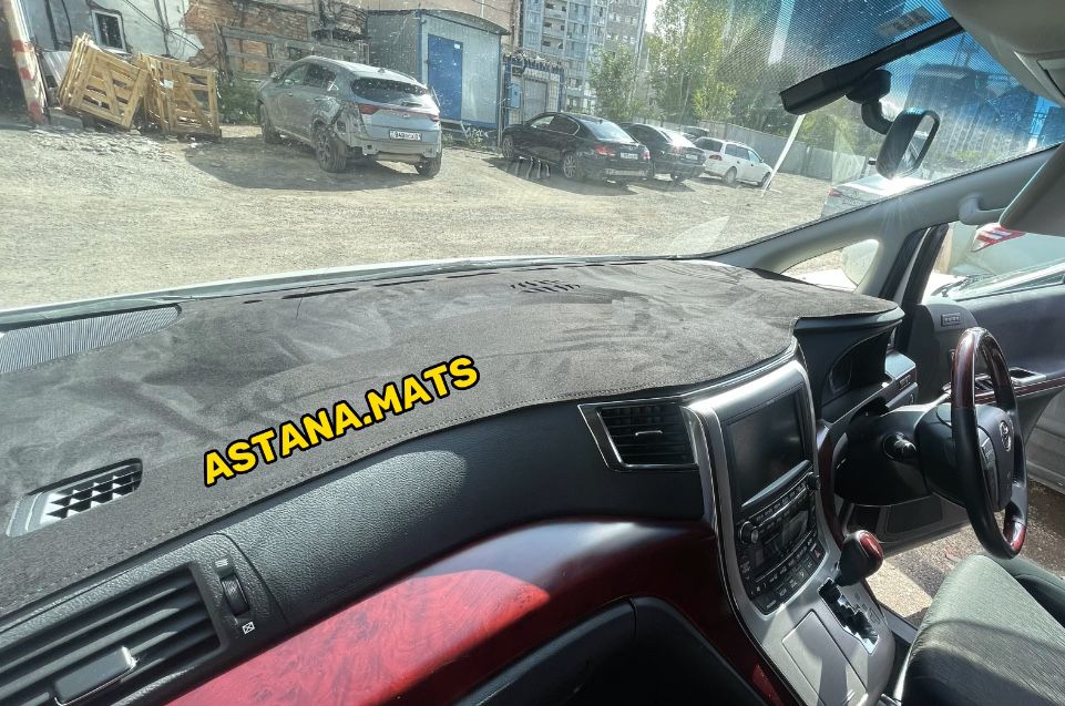 Накидки на панель алькантара Alphard / Альфард / Астана