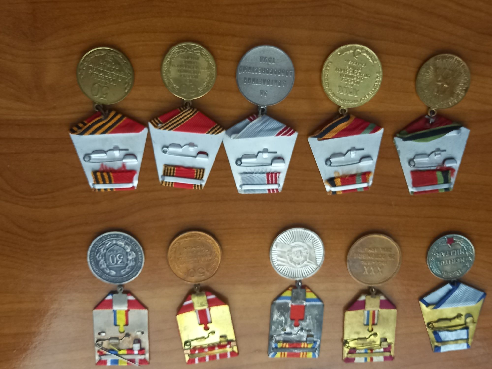 Medalii românești, rusești, de colecție, mini colecție